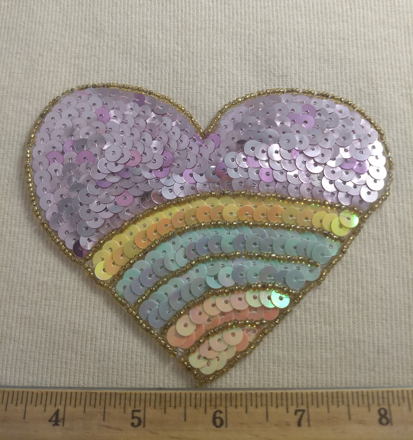 Applique #XYX10#Blue #Flower #Patch #1pc