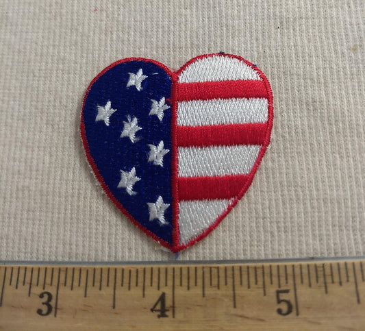 Applique #XYX9 #Red #American #Flag #Patch #1pc