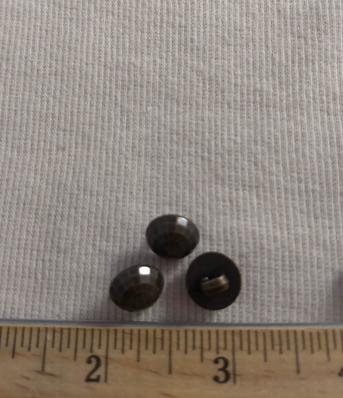 Button #S1053 #Shank #Antique-Gold #Abs #50pcs #1pkt