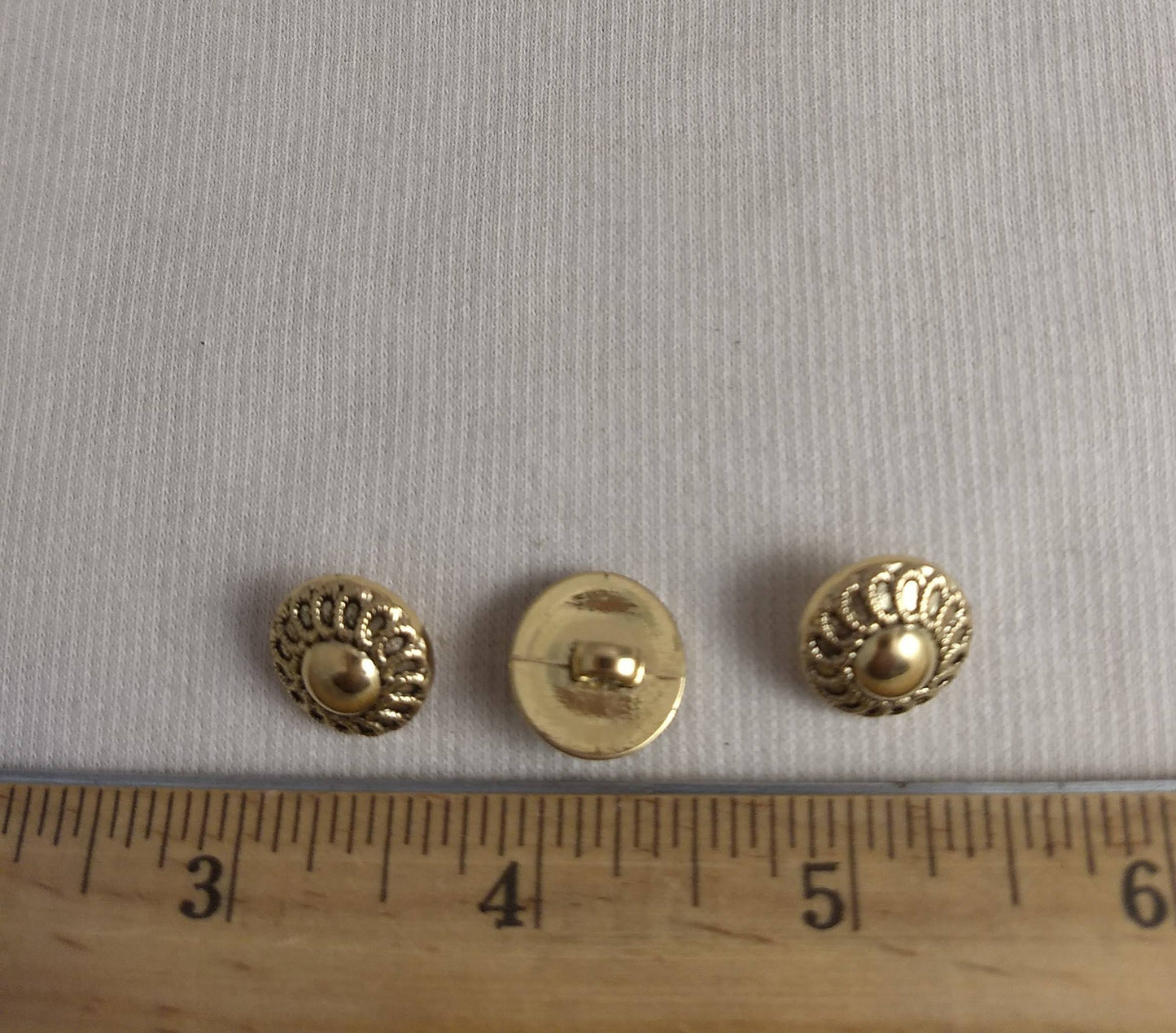 Button #EP955 #Shank #Gold #Abs #1pk #95pc