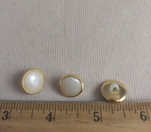 Button #EP1069 #Shank #Pearl #Abs #1pkt #50pc