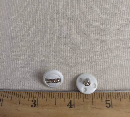 Button #481 #Shank #White #Abs #1pk #52pc