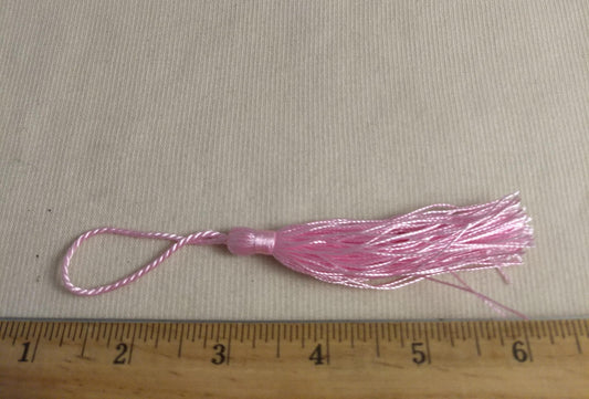 Ribbon #YWLS141205 #Pink #Tassel #10pc