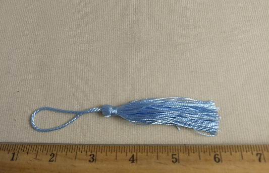 Ribbon #YWLS090730 #Blue #Tassel #10pc