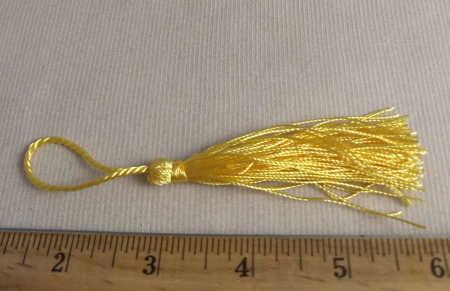 Ribbon #YWLS141205 #Yellow #1 #Tassel #10pc