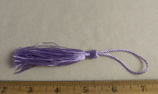 Ribbon #YWLS110602 #Purple #Lilac #Tassel #10pc