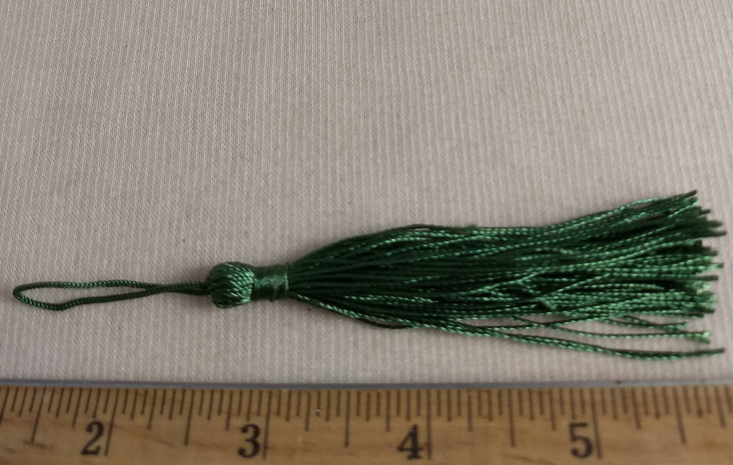 Ribbon #YWLS110602 #Green #Tassel #10pc