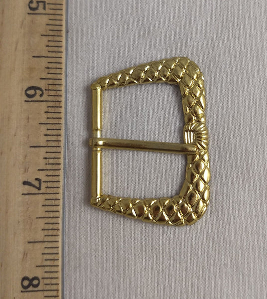 Buckle #010633 #Gold #Prong #Metal #1pc