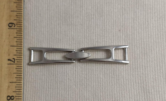 Buckle #Y5043 #Silver #Metal #1pc