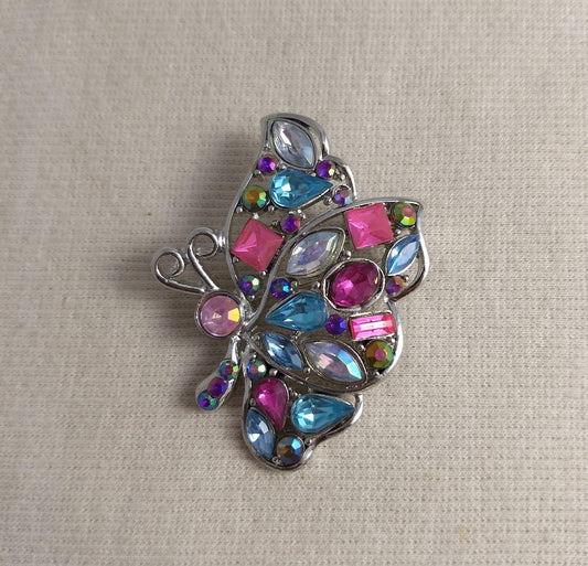 Brooch #FZ0212 #Multi #Pin #Abs #Rhinestone#1pc