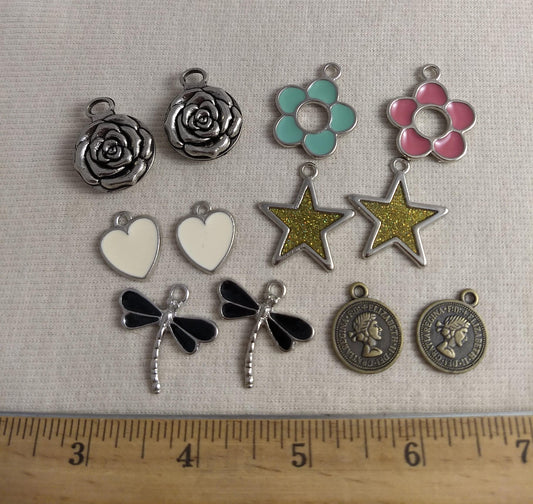 Pendant #Set-E #Charm #Bracelet #Sample #12pc