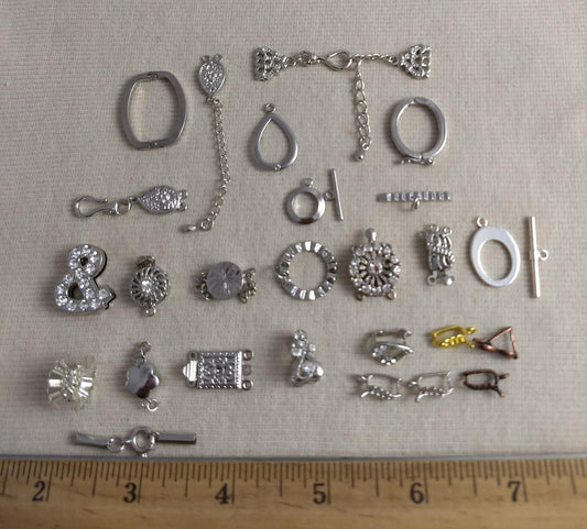 Pendant #SET-O #1-Hole #Gold #Charm #Bracelet #26pc