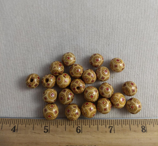 Bead #Fash09 #2-Hole #Cream #Round #Bracelet #50pc
