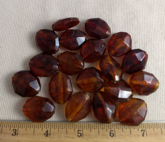 Bead #Fash17 #2-Hole #Brown #Bracelet #40pc