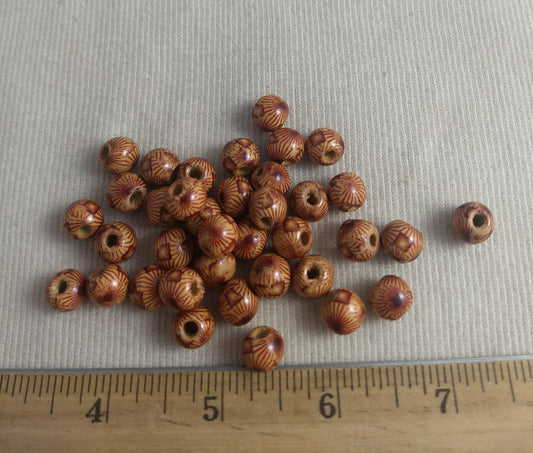 Bead #Fash24 #2-Hole #Brown #Round #Bracelet #100pc
