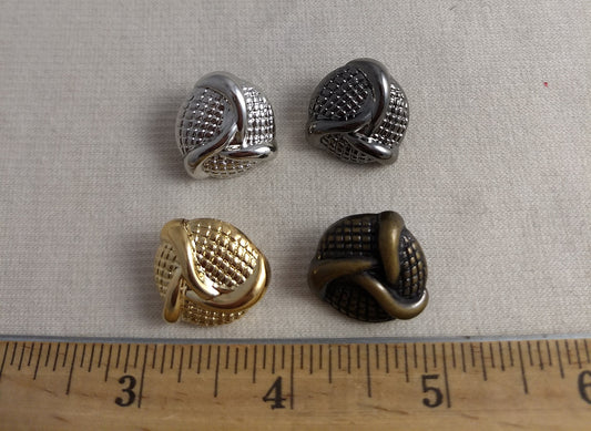 Button #Y1763 #Shank #Gold #Silver #10pc-each-color #40pc