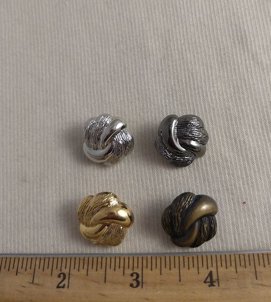 Button #Y1762 #Shank #Gold #Silver #10pc-each-color #40pc