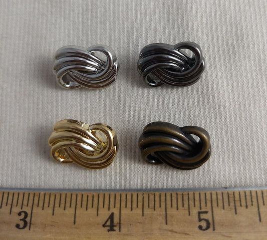Button #Y1187 #Shank #Gold #Silver #10pc-each-color #Gold 9pc #39pc