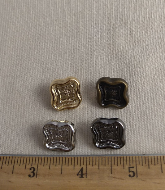 Button #Y1334 #Shank #Gold #Silver #10pc-each-color #40pc