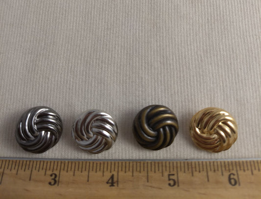 Button #Y1173 #Shank #Gold #Silver #10pc-each-color #40pc