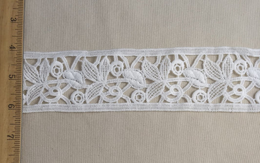 Lace #1031 #White #Leaf #Nylon #4yd
