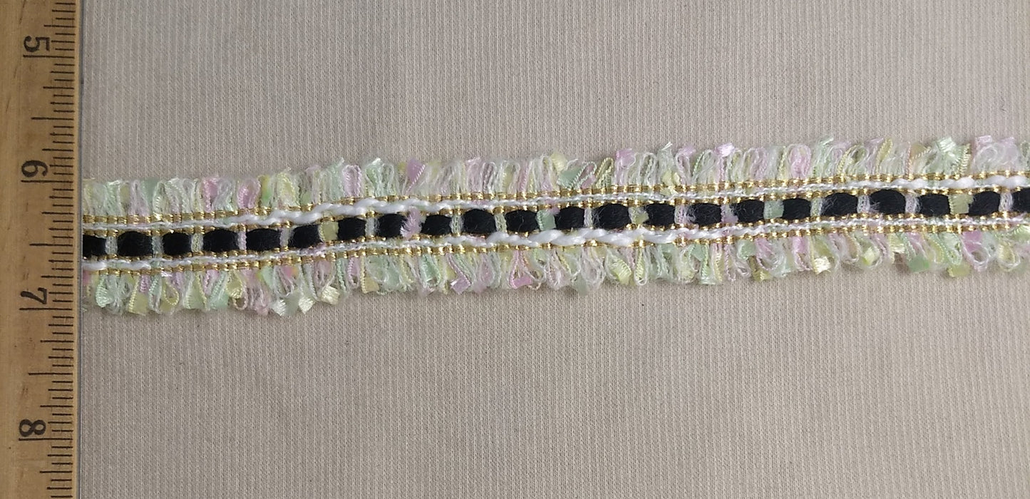 Lace #1029 #Floral #Ribbon #Fringed #Nylon #2yd