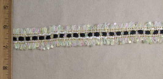 Lace #1029 #Floral #Ribbon #Fringed #Nylon #2yd