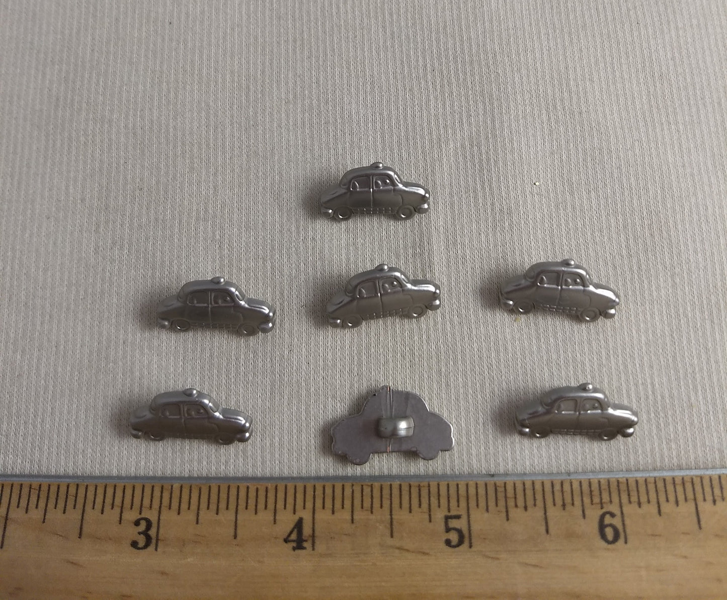 Button #Y5802 #Shank #Silver #Car #Abs #21pc