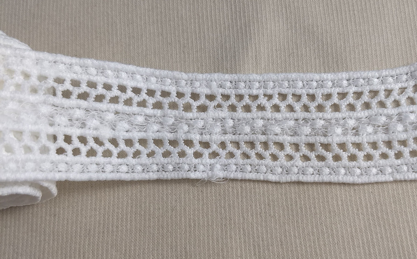 Lace #1275 #White #Stitching #Crochet #Cotton #4yd