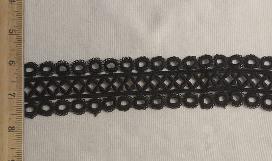 Lace #111725 #Black #Xoxo #Nylon #5yd