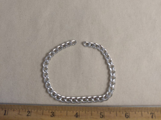 Chain #9212 #Silver #Cut #Aluminum #10pc
