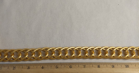 Chain 1210-2 #Gold #Chunky #Links #Aluminum #2yd