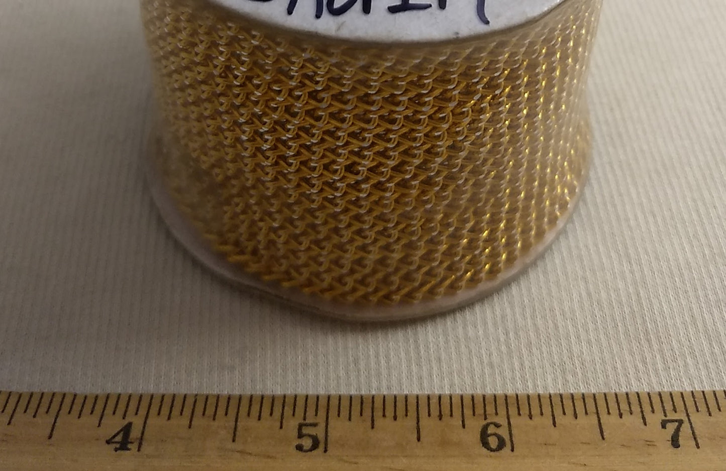 Chain #1010D #Gold #Plated #Links #Aluminum #1yd