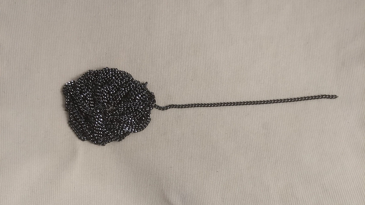 Chain #9209 Black #irridiscent #4yd