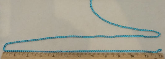 Chain #613 #Blue #Aluminum #1yd