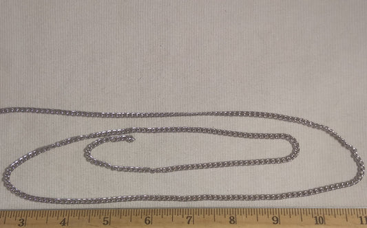Chain #0318 #Silver #Aluminum #1yd