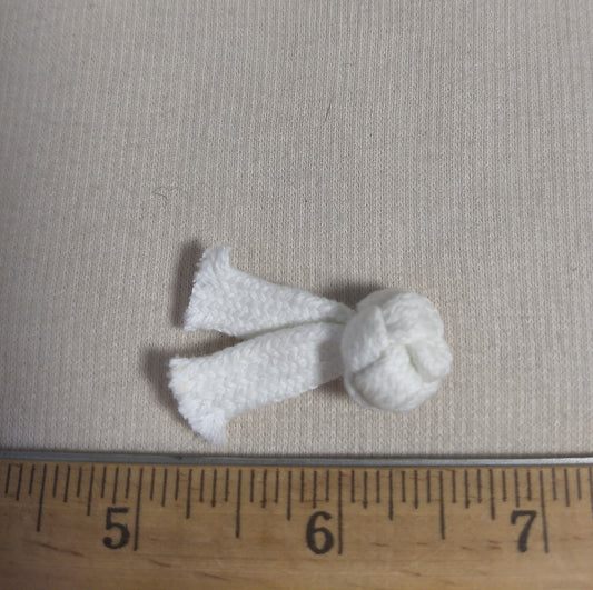 Button #Frog-Knots #White #Toggle #Cotton #4pcs