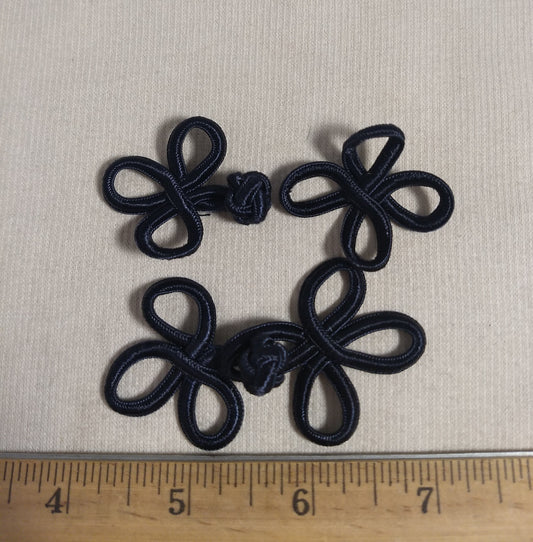 Button #Frog-0403 #Black #Toggle #Nylon #1set #10pcs