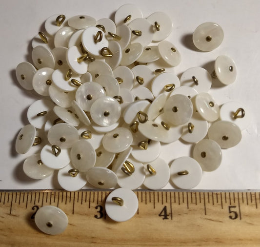 Button #PB1098 #Shank #Pearl #Polyester #10pc