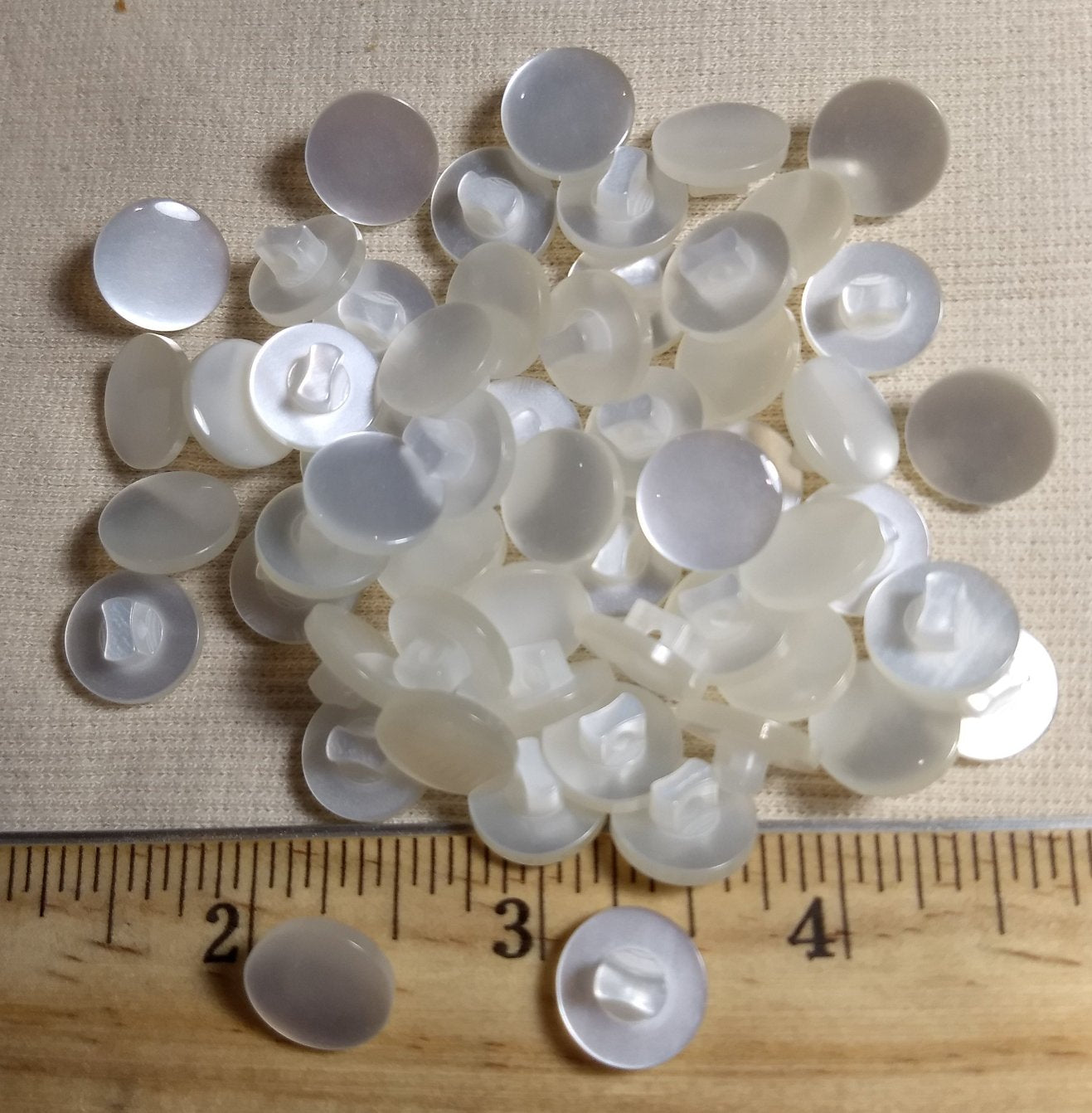 Button #Basic #Cameo #Shank #Pearl #Polyester #10pc