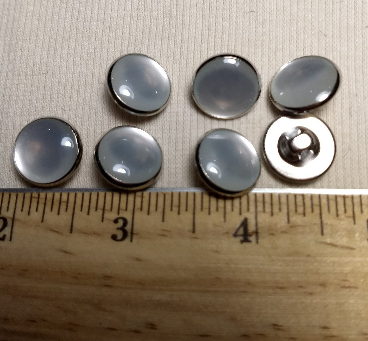 Button #1407 #Shank #Pearl #Polyester #10pc