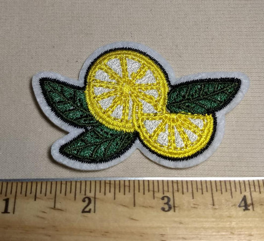 Applique DAT084 #Yellow #Lemon #Patch #1pc