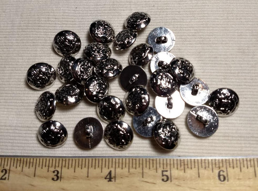 Button #CT81322 #Shank #Nickel #Metal #Fashion #10pc