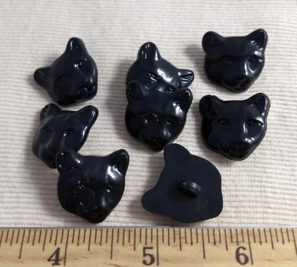 Button #JU679 #Shank #Animal #Nylon #10pc