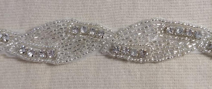 #Trimming #Rhinestone #50934 #Silver #Sequins #1yd