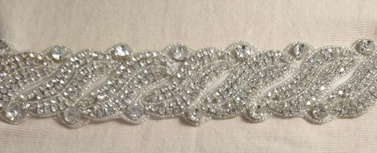 #Trimming #Rhinestone #2  #Clear #Bead #1yd