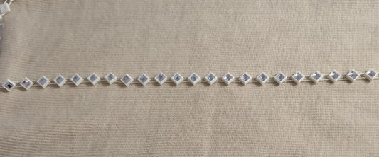 Belt-Band #TP501 #White #Clear #Stones #1-Yard