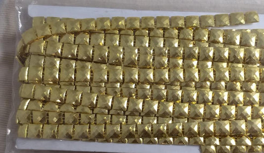 Trimming #A86 #Gold #Foil #Belt-Band #1yd