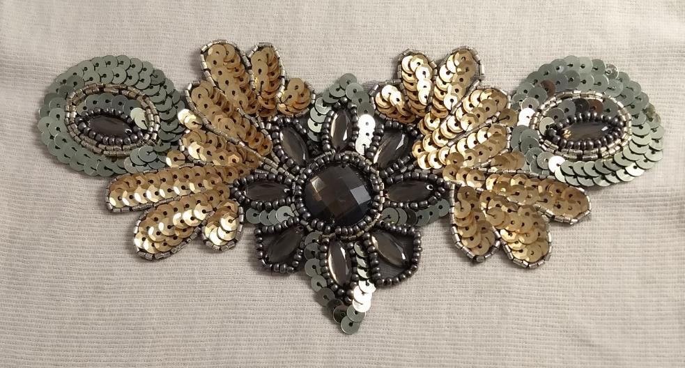Beads #Rhinestone #Brown Sew-On #Sequins #1pc