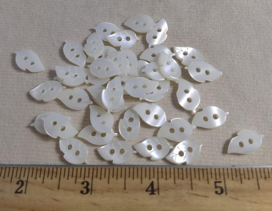 Button #SS06 #2 Hole #White #Imitation #Shell #Polyester #10pc